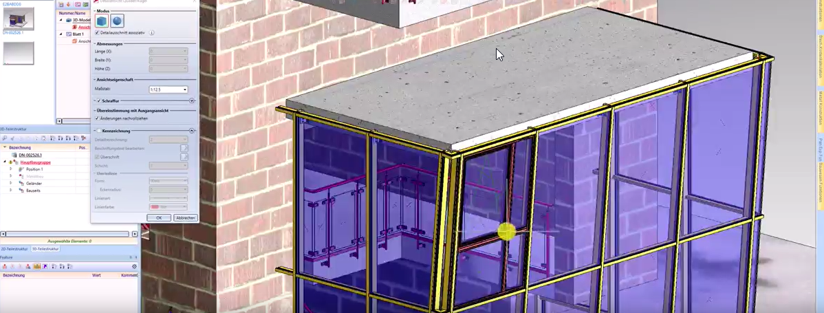 Perfect harmony: HiCAD and LogiKal in facade planning