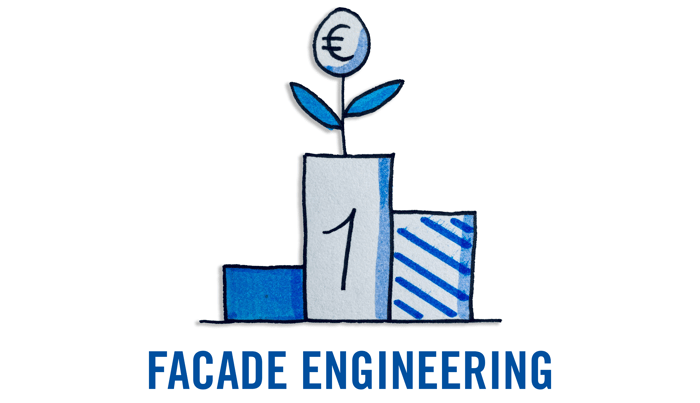How are facade builders dealing with rising material costs