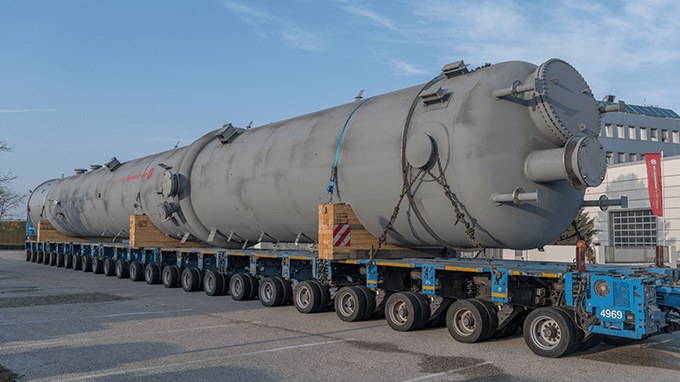 Huge tanks and state-of-the-art reactors designed fast and easily