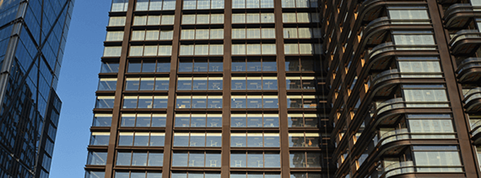 Spectaculaire high tech architectuur, gecreëerd met hoogwaardige software